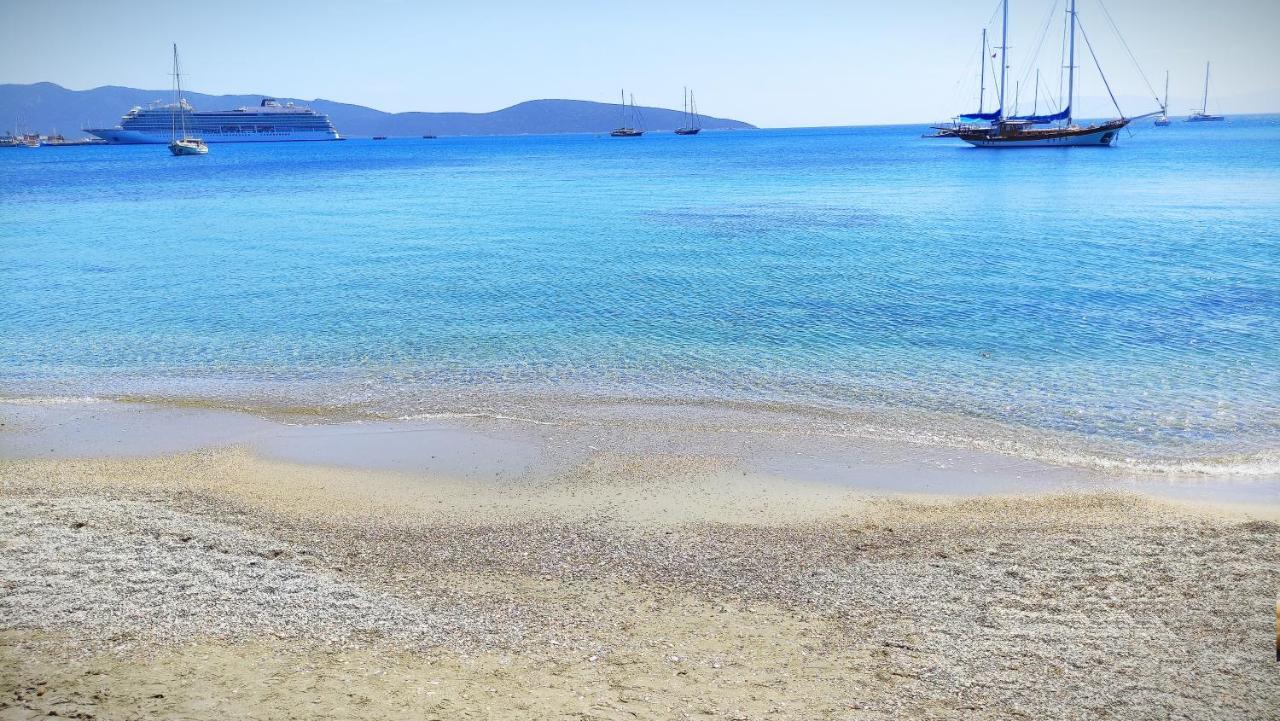 Central, Cozy, 15 Min Walk To The Beach, Fast Wi-Fi, Free Parking, 4Ppl Bodrum Dış mekan fotoğraf